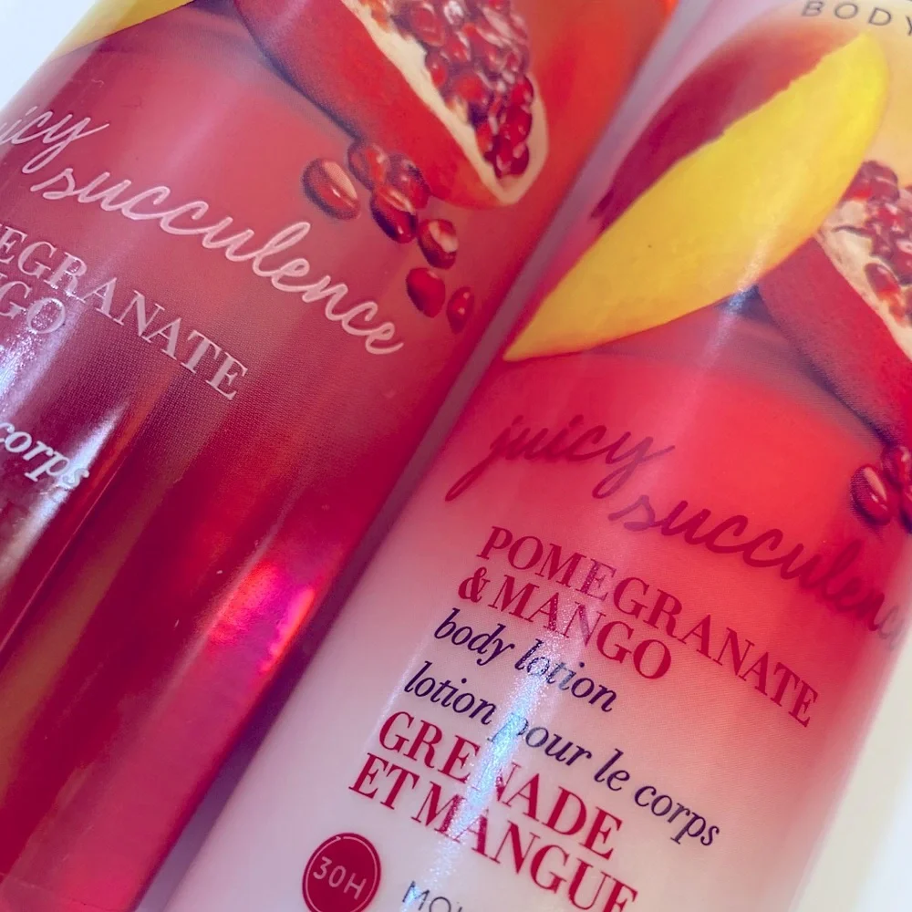 Avon Bath Set Body Care Juicy Succulence Bath & Body Pink Fruit Floral Fragrance